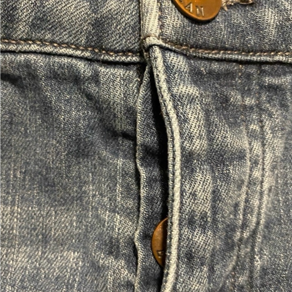 Distressed Denim Women's Shorts - Picture 3 of 5